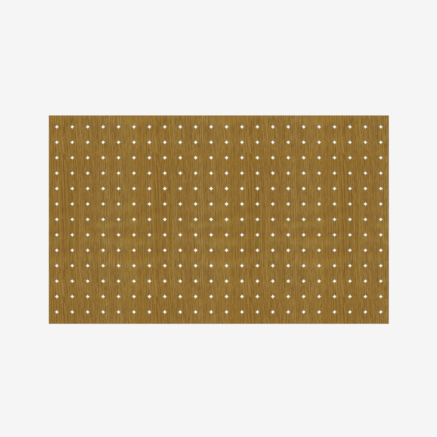 Перфорированная панель ХДФ Клио   1250*2800*3 (Дуб)