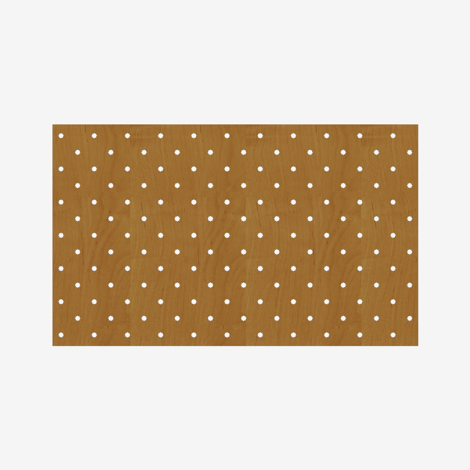 Перфорированная панель ХДФ Тетра   1250*2800*3 (Бук)